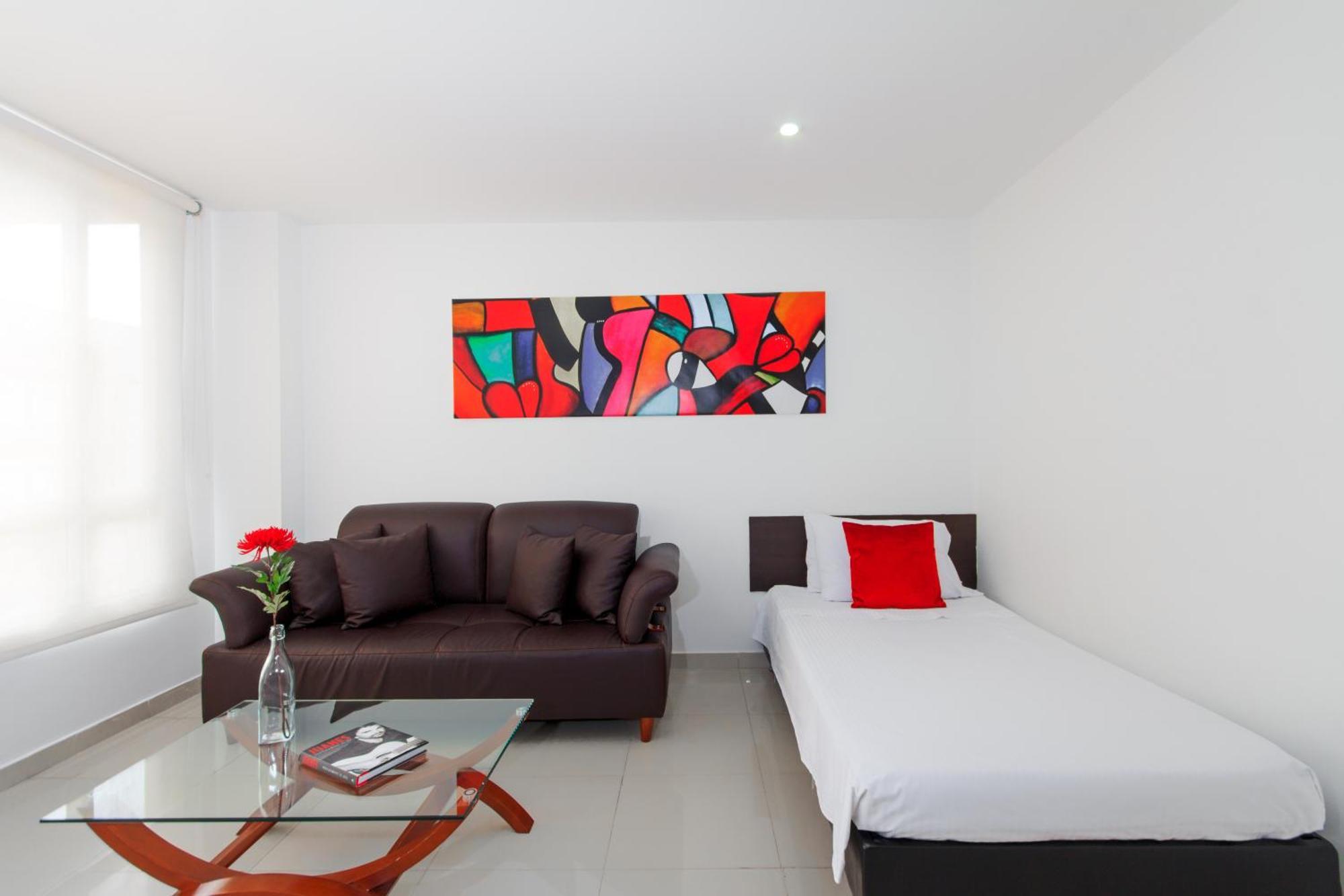 122 Plaza Apartahotel Богота Екстериор снимка