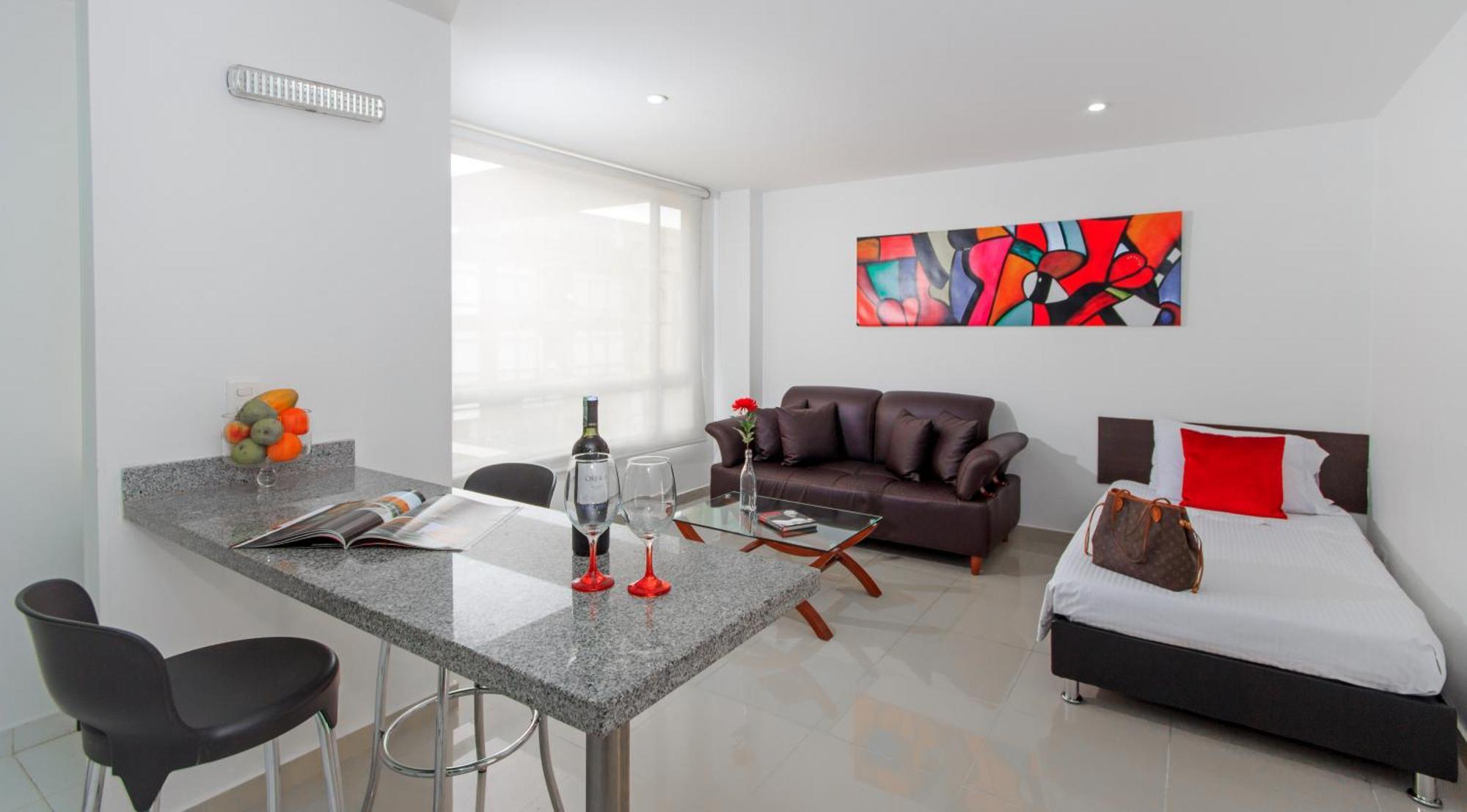 122 Plaza Apartahotel Богота Екстериор снимка