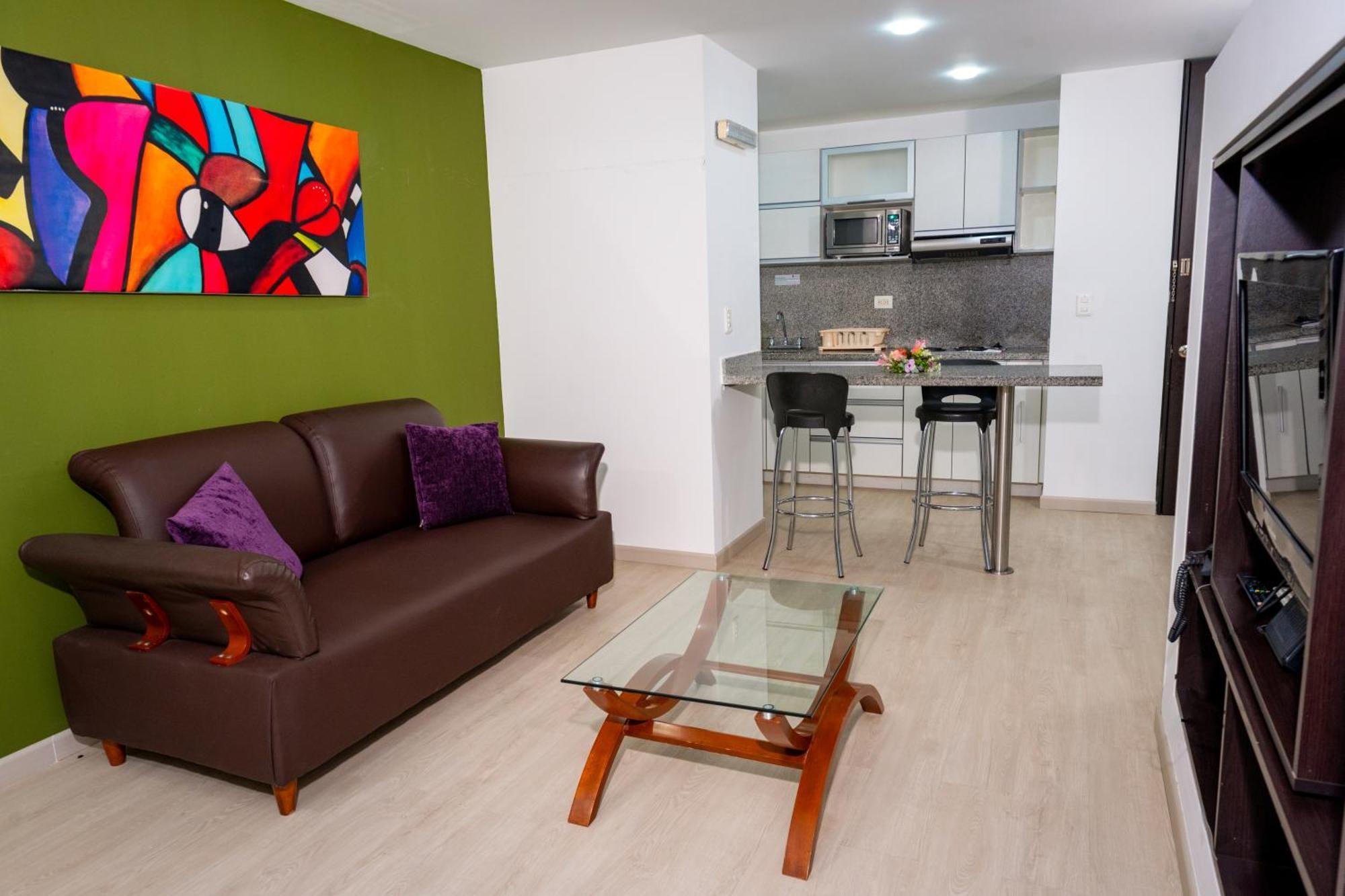 122 Plaza Apartahotel Богота Екстериор снимка