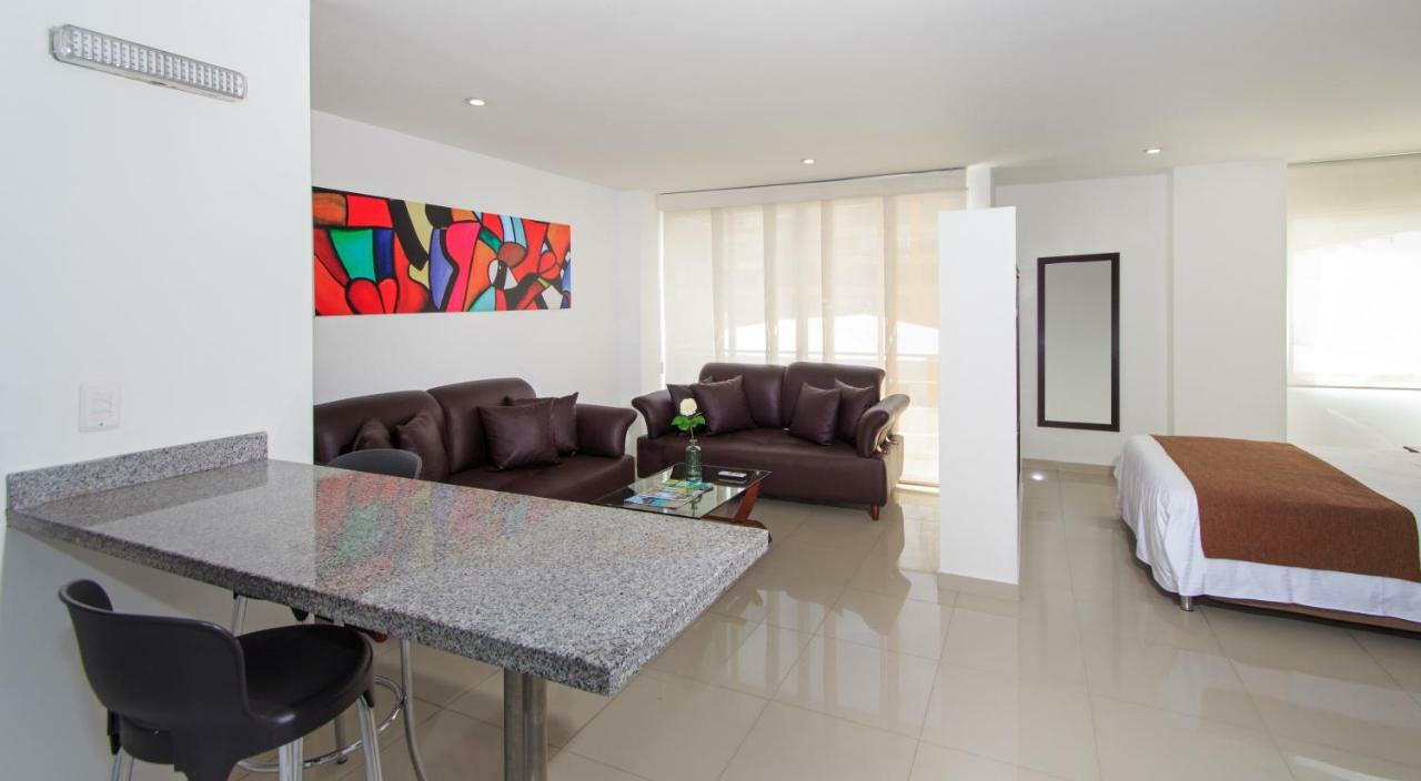 122 Plaza Apartahotel Богота Екстериор снимка